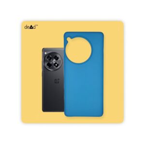 Silicone TPU Back Cover for OnePlus 12R 5G (Blue)