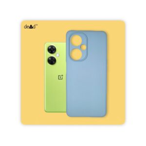 Silicone TPU Back Cover for OnePlus Nord CE 3 Lite 5G (Mist Blue)
