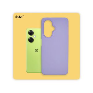 Liquid Silicone Back Cover for OnePlus Nord CE 3 Lite 5G (Lavender)
