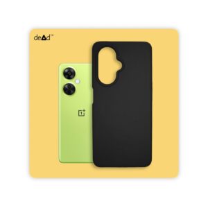 Liquid Silicone Back Cover for OnePlus Nord CE 3 Lite 5G (Black)