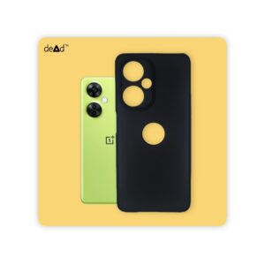 Silicone TPU Back Cover for OnePlus Nord CE 3 Lite 5G (Black)
