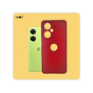 Silicone TPU Back Cover for OnePlus Nord CE 3 Lite 5G (Red)