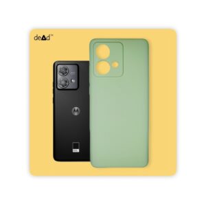 Silicone TPU Back Cover for Motorola Edge 40 Neo (Gossip Green)