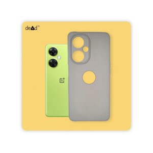 Silicone TPU Back Cover for OnePlus Nord CE 3 Lite 5G (Stone Grey)