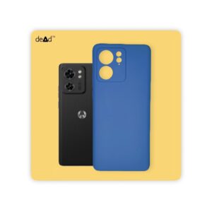 Silicone TPU Back Cover for Motorola Edge 40 (Navy Blue)
