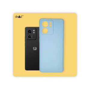 Silicone TPU Back Cover for Motorola Edge 40 (Mist Blue)