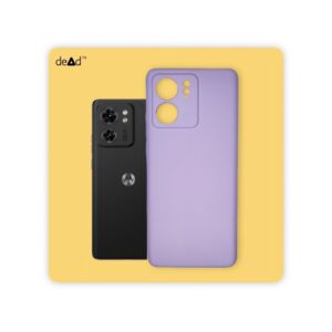 Silicone TPU Back Cover for Motorola Edge 40 (Lavender)