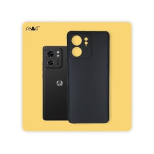 Silicone TPU Back Cover for Motorola Edge 40 (Black)