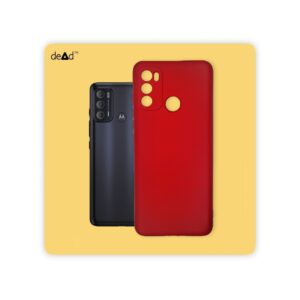 Silicone TPU Back Cover for Motorola G60 (Red)
