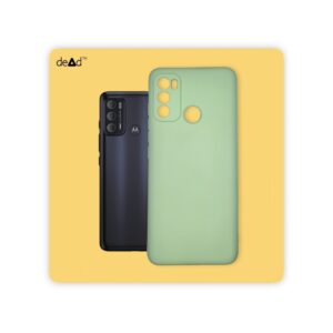 Silicone TPU Back Cover for Motorola G60 (Gossip Green)