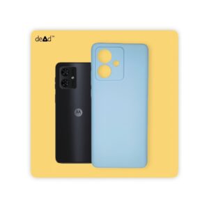 Silicone TPU Back Cover for Motorola g54 5G (Mist Blue)