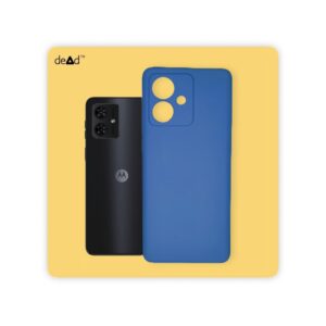 Silicone TPU Back Cover for Motorola g54 5G (Navy Blue)