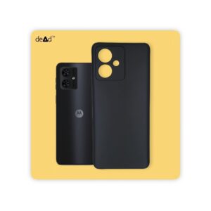 Silicone TPU Back Cover for Motorola g54 5G (Black)