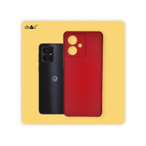 Silicone TPU Back Cover for Motorola g54 5G (Red)