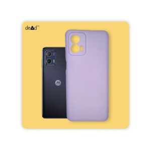 Silicone TPU Back Cover for Motorola g73 5G (Lavender)