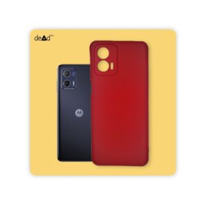 Silicone TPU Back Cover for Motorola g73 5G (Red)