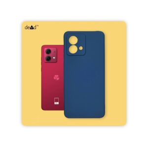 Silicone TPU Back Cover for Motorola g84 5G (Navy Blue)