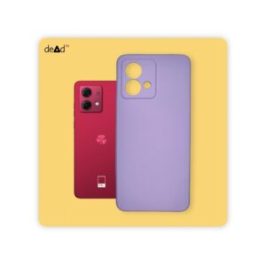 Silicone TPU Back Cover for Motorola g84 5G (Lavender)
