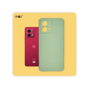 Silicone TPU Back Cover for Motorola g84 5G (Gossip Green)