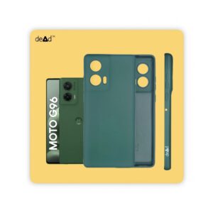 Silicone TPU Back Cover for MOTOROLA G96 5G (Pine Green)