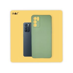 Silicone TPU Back Cover for OPPO Reno6 5G (Gossip Green)