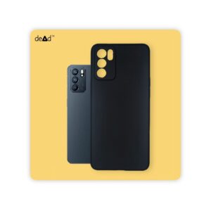 Silicone TPU Back Cover for OPPO Reno6 5G (Black)
