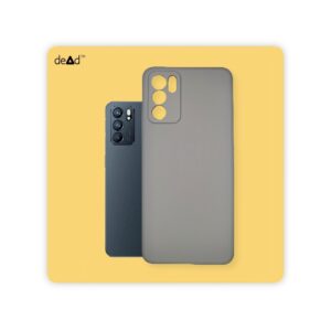 Silicone TPU Back Cover for OPPO Reno6 5G (Stone Grey)