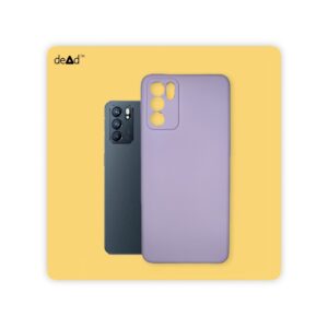 Silicone TPU Back Cover for OPPO Reno6 5G (Lavender)