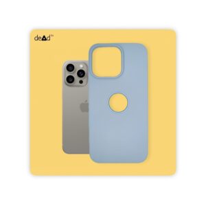 Silicone Back Cover for APPLE iPhone 15 Pro (Sierra Blue)