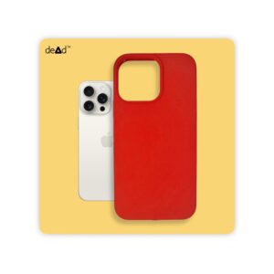 Silicone Back Cover for APPLE iPhone 13 Pro Max (Red)