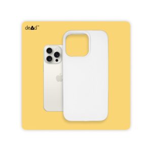 Silicone Back Cover for APPLE iPhone 13 Pro (White)