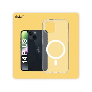 Magnetic Back Cover for APPLE iPhone 14 Plus (Transparent)