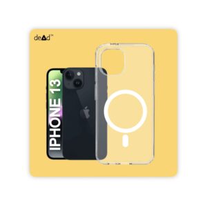 Magnetic Back Cover for APPLE iPhone 13 (Transparent)