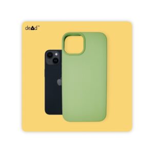 Silicone Back Cover for Apple iPhone 14 Plus (Gossip Green)