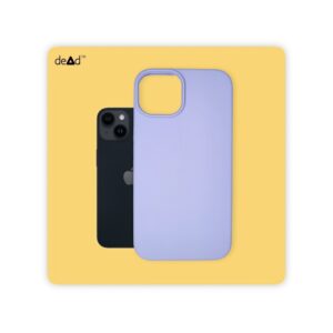 Silicone Back Cover for Apple iPhone 14 (Lavender)