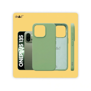 Silicone Back Cover for OnePlus 13S (Gossip Green)