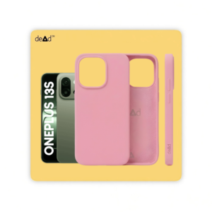 Silicone Back Cover for OnePlus 13S (Pink)