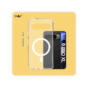 Magentic Back Cover for Google Pixel 9 Pro XL with Tactile Buttons (Magsafe)