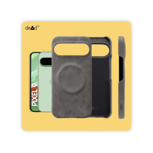 Suede Leather Back Cover for Google Pixel 9 (Stone)