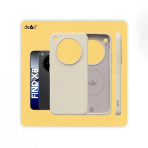 Silicone Back Cover for OPPO Find X8 5G (Antique White)