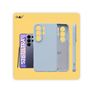Silicone Back Cover for Samsung Galaxy S26 Ultra 5G (Mist Blue)