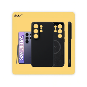 Silicone Back Cover for Samsung Galaxy S26 Ultra 5G (Black)