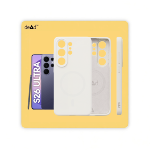 Silicone Back Cover for Samsung Galaxy S26 Ultra 5G (White)