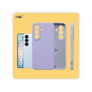 Silicone Back Cover for Samsung Galaxy S26 5G (Lavender)