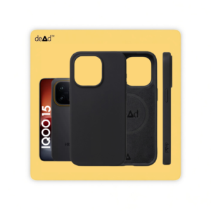 Silicone Back Cover for iQOO 15 (Black)