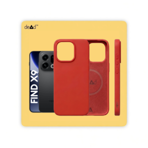 Silicone Back Cover for OPPO Find X9 (Red)
