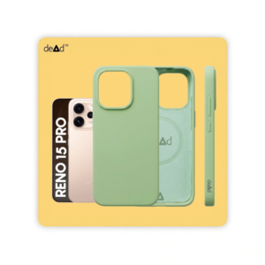 Silicone Back Cover for OPPO Reno15 Pro 5G (Gossip Green)