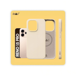 Silicone Back Cover for OPPO Reno15 Pro 5G (Antique White)