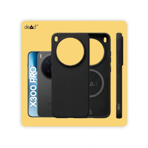 Silicone Back Cover for vivo X300 Pro (Black)
