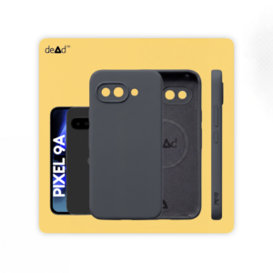 Silicone Back Cover for Google Pixel 9A (Charcoal Black)